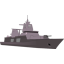 download German Bundeswehr Frigate clipart image with 135 hue color