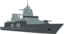 German Bundeswehr Frigate