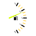 download Fuel Gauge clipart image with 45 hue color