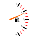 download Fuel Gauge clipart image with 0 hue color