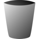 download Trash Can clipart image with 45 hue color