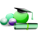 download Graduate 4 clipart image with 90 hue color
