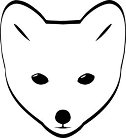 Arctic Fox Head