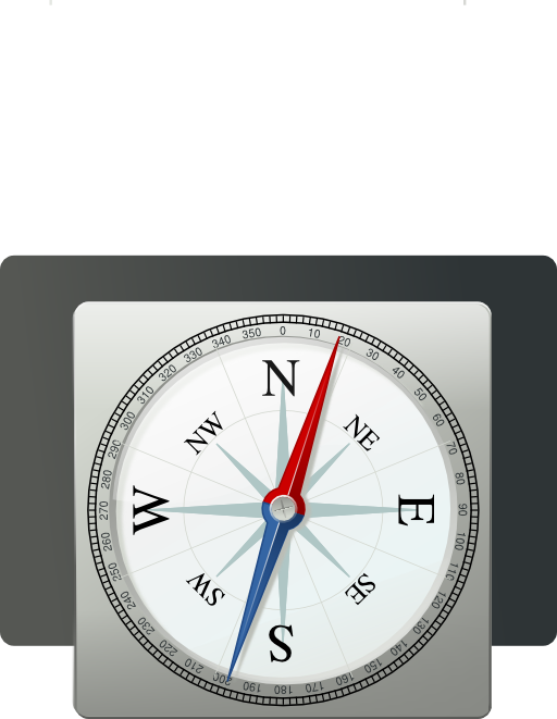 Metallic Compass