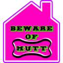 download Beware Of Mutt clipart image with 45 hue color