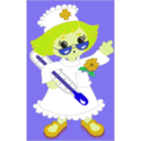 download Nurse clipart image with 45 hue color