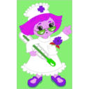 download Nurse clipart image with 270 hue color