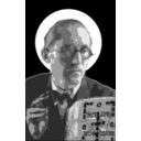 download Saint Le Corbusier clipart image with 135 hue color