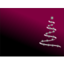 download Modern Christmas Tree 3 clipart image with 90 hue color
