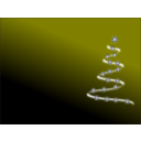 download Modern Christmas Tree 3 clipart image with 180 hue color