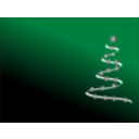 download Modern Christmas Tree 3 clipart image with 270 hue color