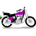 download Royal Motorcycle clipart image with 90 hue color