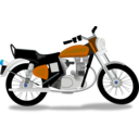 download Royal Motorcycle clipart image with 180 hue color