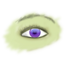 download Eye clipart image with 45 hue color