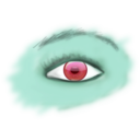 download Eye clipart image with 135 hue color