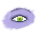 download Eye clipart image with 225 hue color