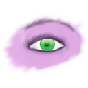 download Eye clipart image with 270 hue color