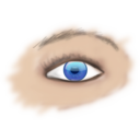 download Eye clipart image with 0 hue color