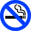 download Do Not Smoke clipart image with 225 hue color