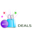 download Shopping Deals clipart image with 270 hue color