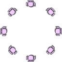 download Classroom Seat Layouts clipart image with 45 hue color