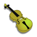 download Violin clipart image with 45 hue color