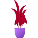 download Plant In Pot clipart image with 225 hue color