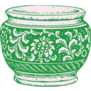 download Flower Pot clipart image with 270 hue color