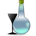 download Bottle Of Absinth clipart image with 45 hue color