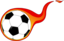 Flaming Soccer Ball