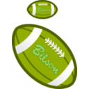 download Football clipart image with 45 hue color