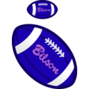 download Football clipart image with 225 hue color