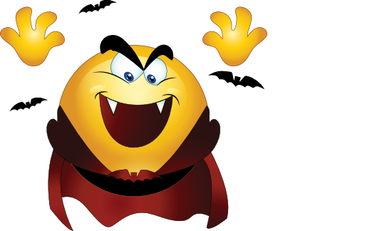 Dracula Smiley Emoticon