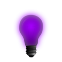 download Lightbulb clipart image with 225 hue color