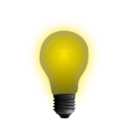 download Lightbulb clipart image with 0 hue color