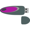 download Flash Disk clipart image with 180 hue color