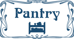 Pantry Door Sign