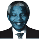download Mandela clipart image with 180 hue color
