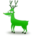 download Deer clipart image with 90 hue color
