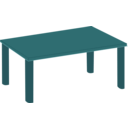 download Wooden Table clipart image with 135 hue color