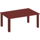 download Wooden Table clipart image with 315 hue color