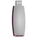 download Flash Drive clipart image with 225 hue color