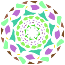 download Abstract 031 clipart image with 90 hue color