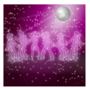download Disco Dancers Remix 1 clipart image with 90 hue color