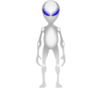 download Alien clipart image with 45 hue color