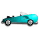 download Classic Retro Sport Car clipart image with 180 hue color
