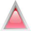 Led Triangular Red