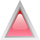 Led Triangular Red