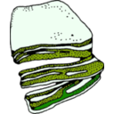 download Bacon clipart image with 90 hue color