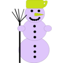 download Snowman clipart image with 45 hue color